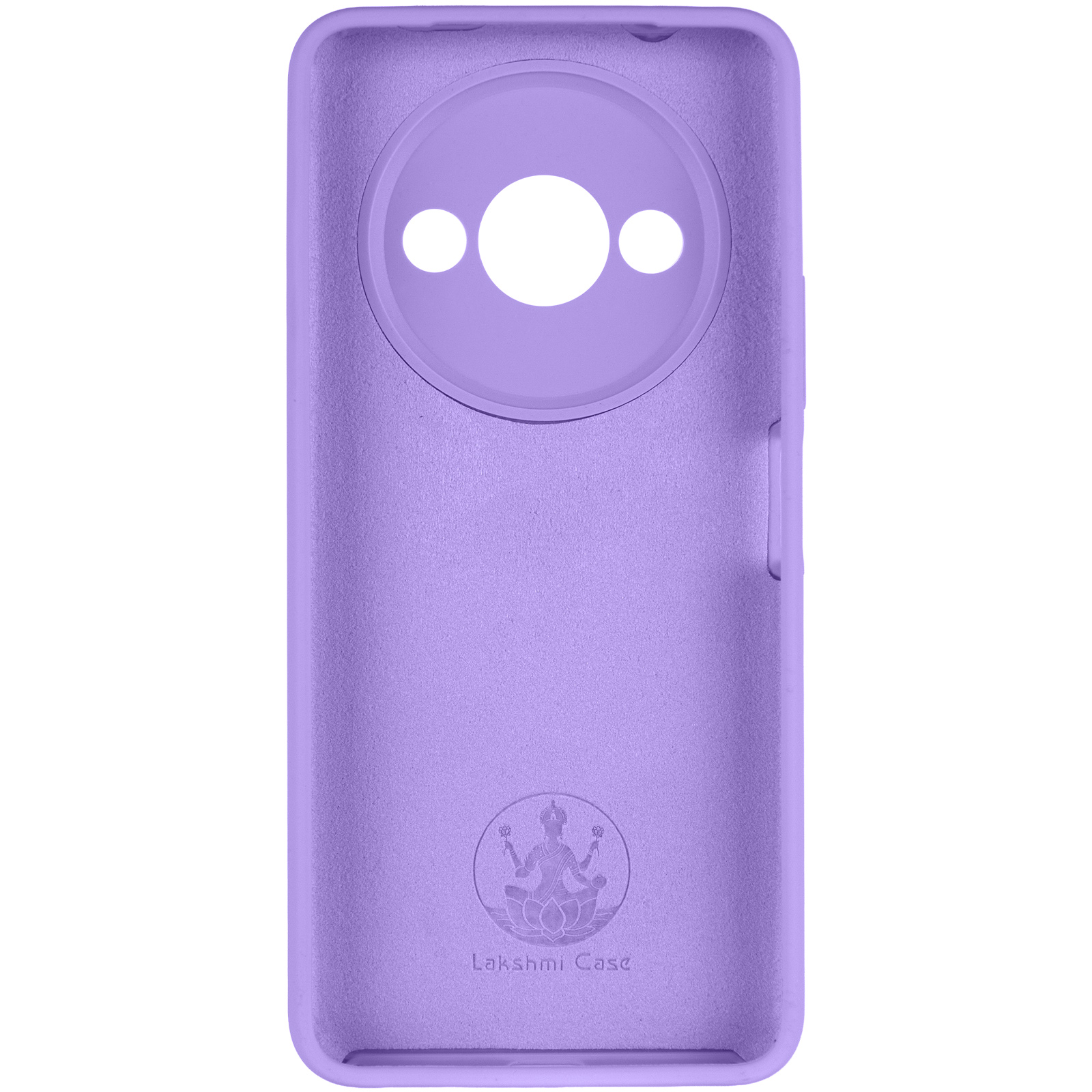 Чехол Silicone Cover Lakshmi Full Camera (AAA) для Xiaomi Redmi A3, Сиреневый / Dasheen 2, Силикон, купить оптом с доставкой