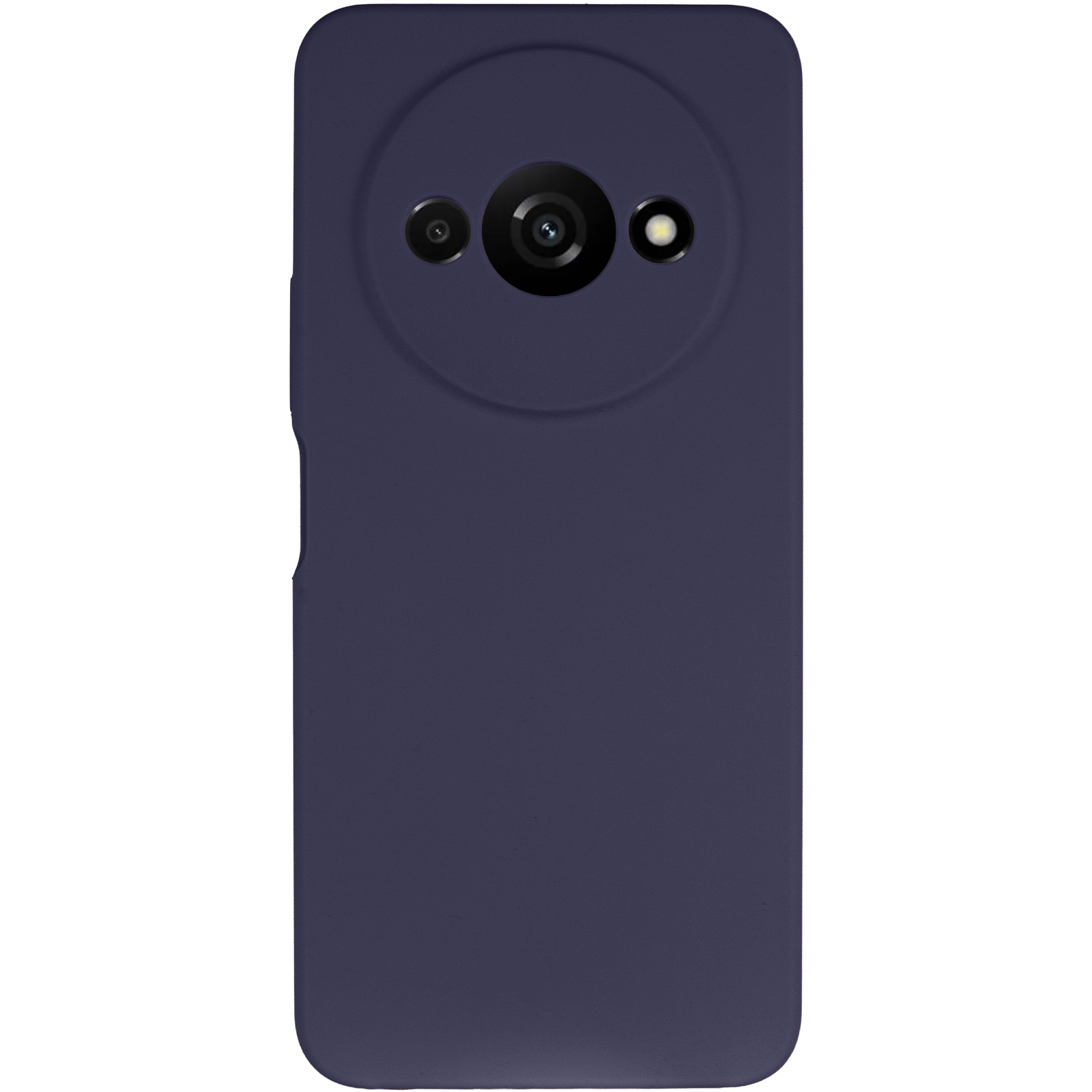 Чехол Silicone Cover Lakshmi Full Camera (AAA) для Xiaomi Redmi A3, Темно-синий / Midnight blue 1, Силикон, купить оптом с доставкой