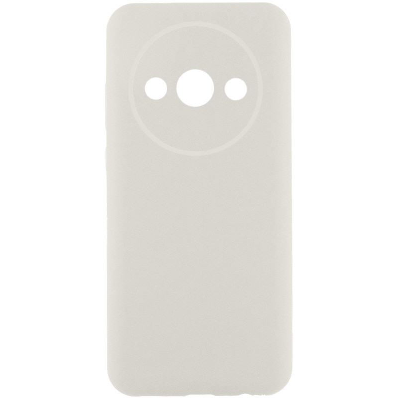 Чехол Silicone Cover Lakshmi Full Camera (AAA) для Xiaomi Redmi A3 | Микрофибра на картинке №1