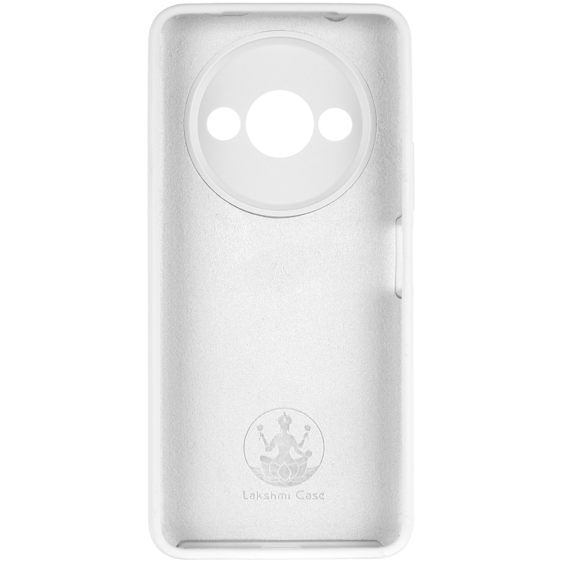 Чехол Silicone Cover Lakshmi Full Camera (AAA) для Xiaomi Redmi A3, Белый / White 2, Силикон, купить оптом с доставкой