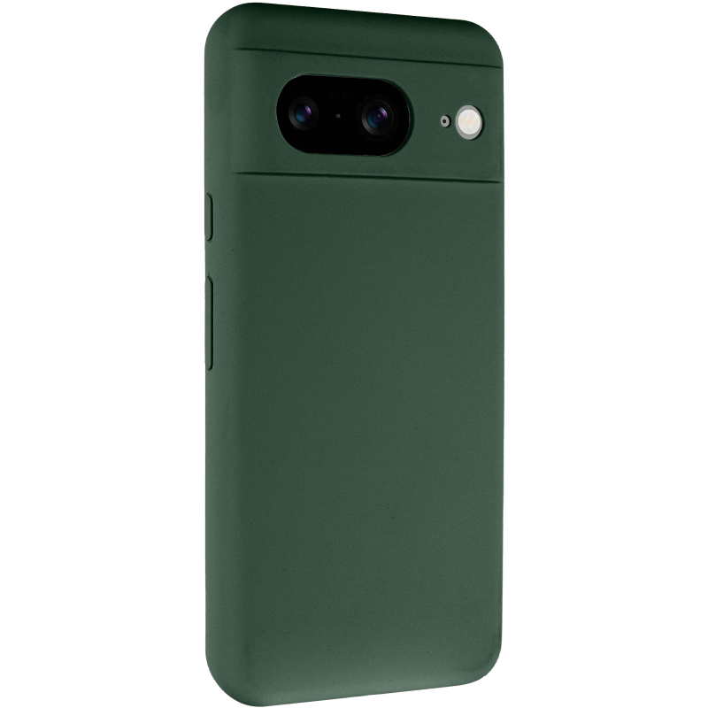 Чохол Silicone Cover Lakshmi Full Camera (AAA) для Google Pixel 8a, Зелений / Cyprus Green, Силікон, купити оптом з доставкою
