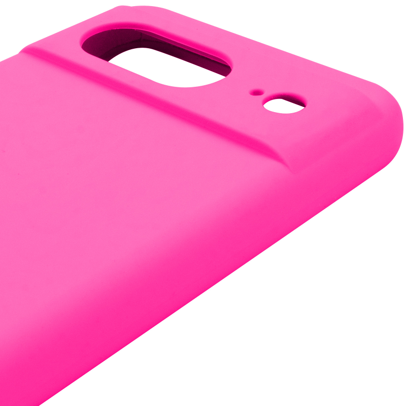 Чохол Silicone Cover Lakshmi Full Camera (AAA) для Google Pixel 8a, Рожевий / Barbie pink 3, Силікон, купити оптом з доставкою