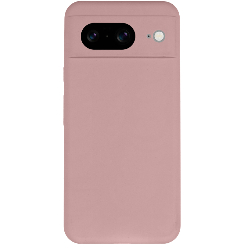 Чохол Silicone Cover Lakshmi Full Camera (AAA) для Google Pixel 8a, Рожевий / Pink Sand 1, Силікон, купити оптом з доставкою