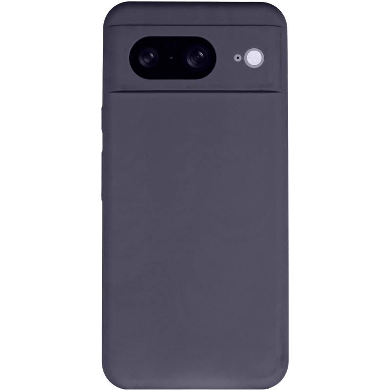 Чохол Silicone Cover Lakshmi Full Camera (AAA) для Google Pixel 8a, Сірий / Dark Gray 1, Силікон, купити оптом з доставкою