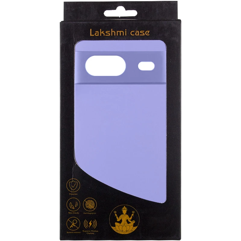 Чехол Silicone Cover Lakshmi Full Camera (AAA) для Google Pixel 8a, Сиреневый / Dasheen 3, Силикон, купить оптом с доставкой