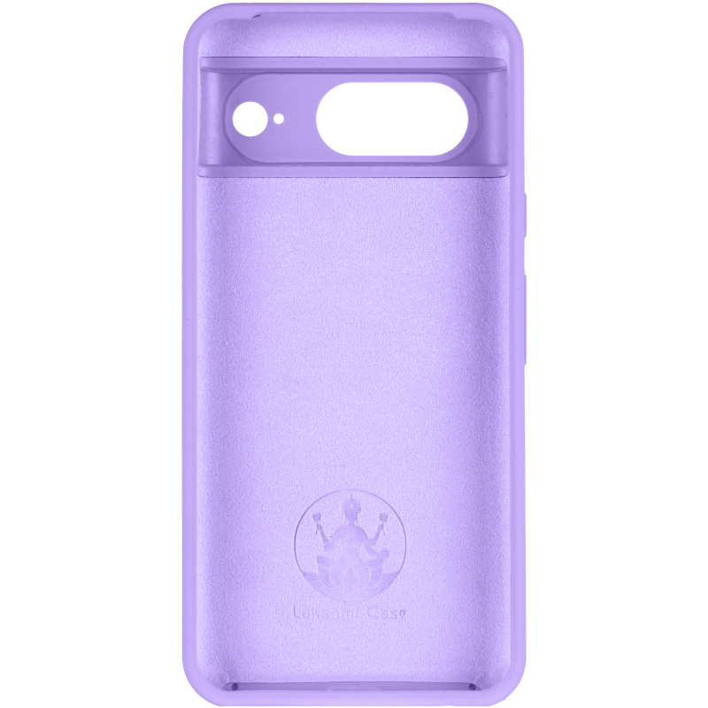 Чохол Silicone Cover Lakshmi Full Camera (AAA) для Google Pixel 8a, Бузковий / Dasheen 2, Силікон, купити оптом з доставкою