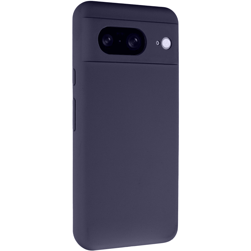 Чохол Silicone Cover Lakshmi Full Camera (AAA) для Google Pixel 8a, Темно-синій / Midnight blue, Силікон, купити оптом з доставкою