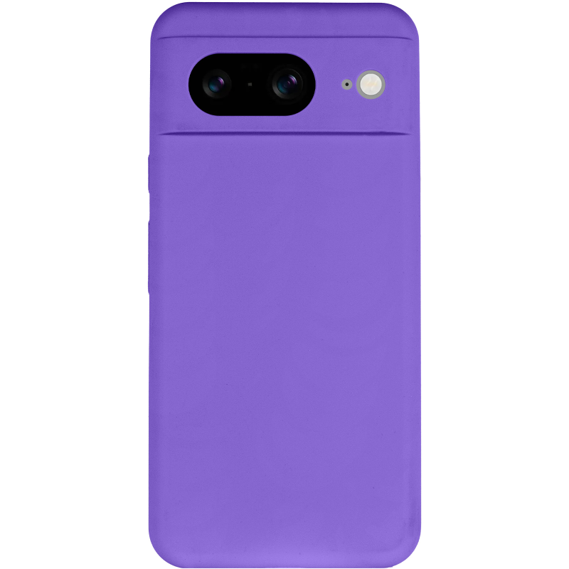 Чохол Silicone Cover Lakshmi Full Camera (AAA) для Google Pixel 8a, Фіолетовий / Amethyst 1, Силікон, купити оптом з доставкою