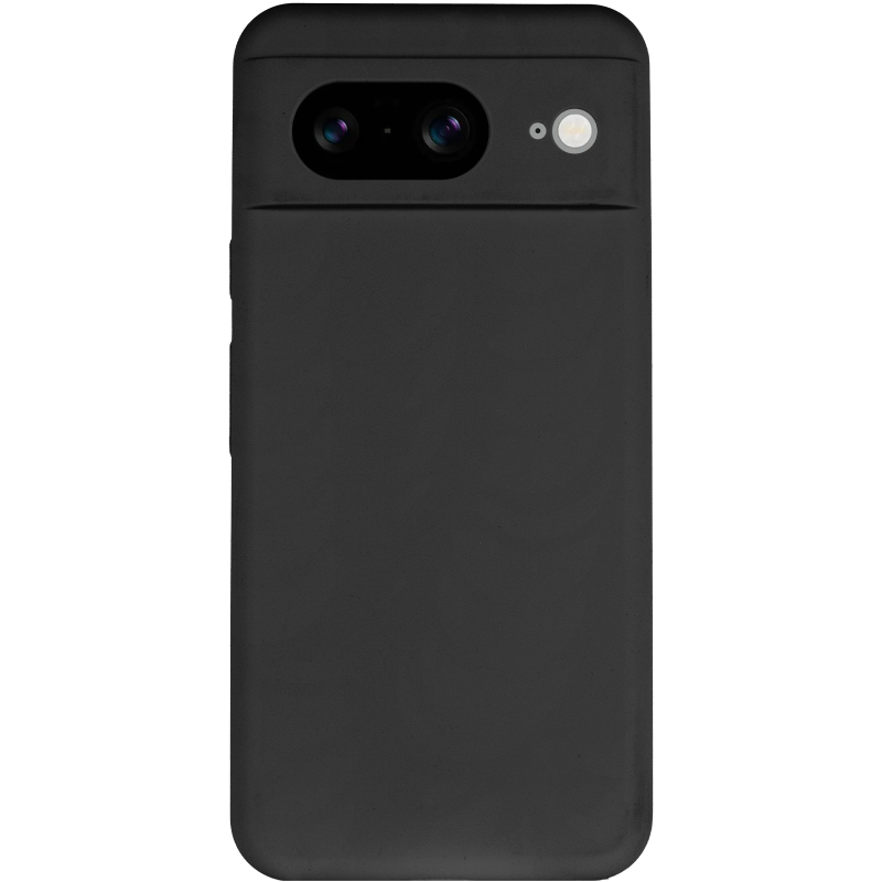 Чохол Silicone Cover Lakshmi Full Camera (AAA) для Google Pixel 8a, Чорний / Black 1, Силікон, купити оптом з доставкою