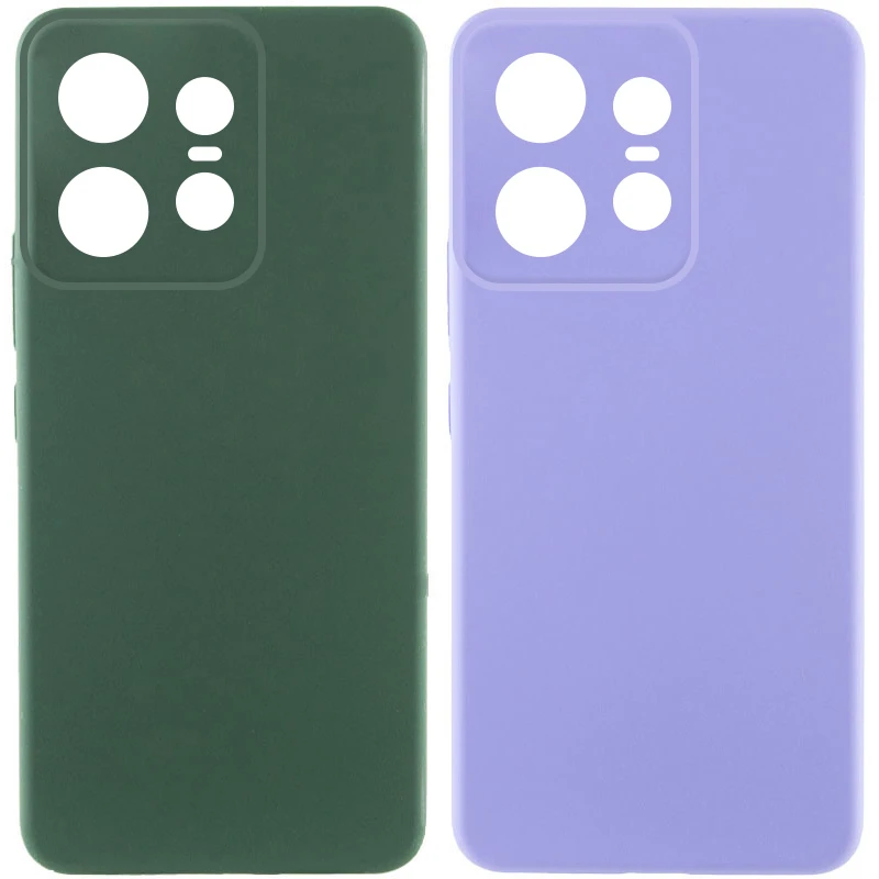 Чехол Silicone Cover Lakshmi Full Camera (AAA) для Motorola Edge 50 Pro, Силикон, купить оптом с доставкой