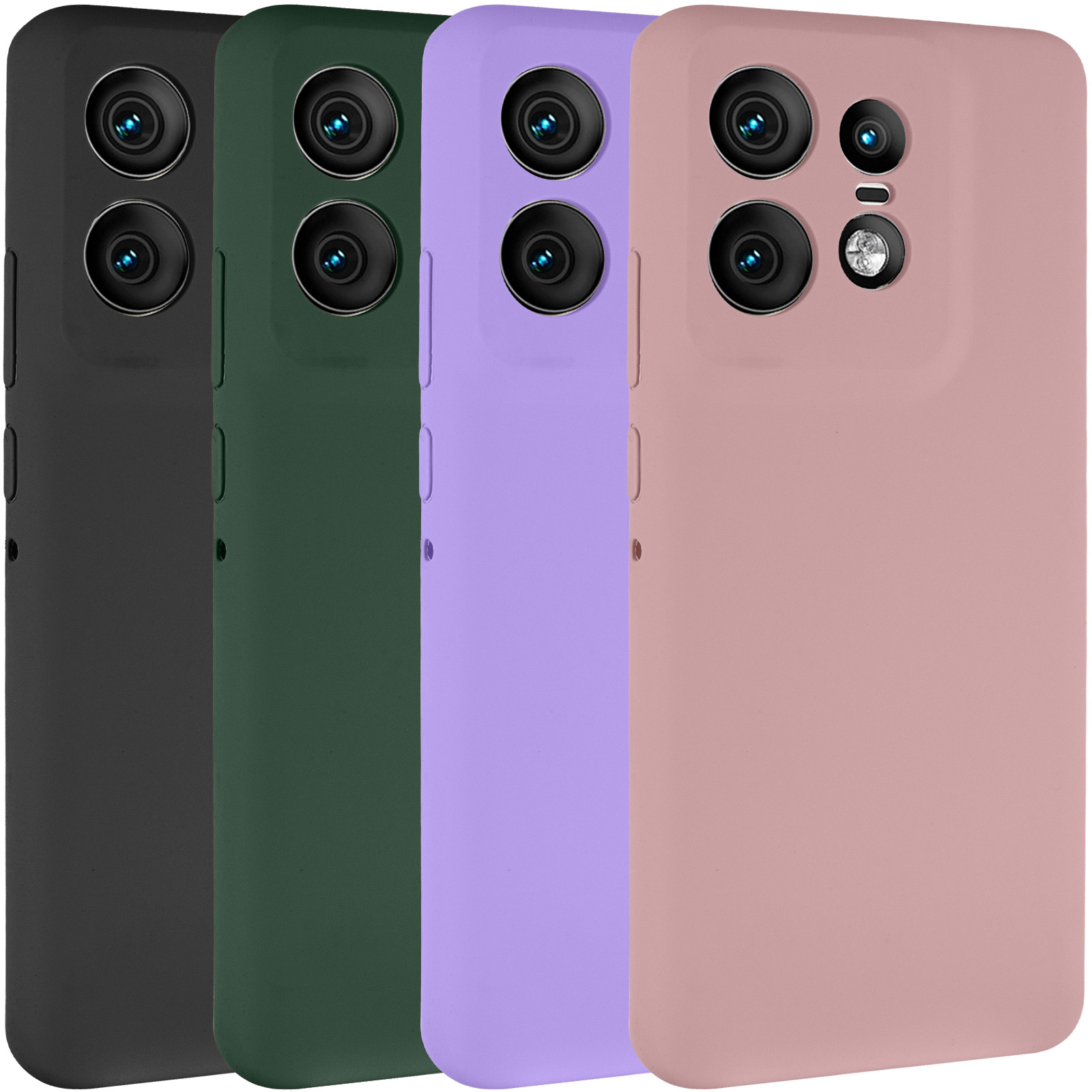Чохол Silicone Cover Lakshmi Full Camera (AAA) для Motorola Edge 50 Pro, Силікон, купити оптом з доставкою