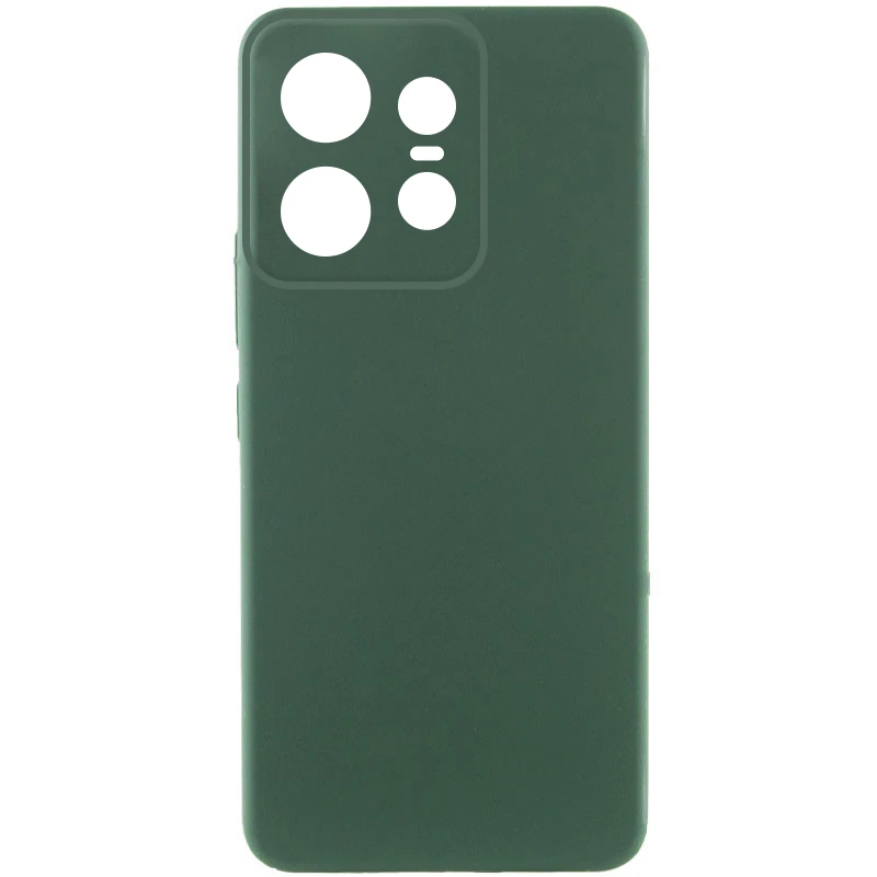 Чехол Silicone Cover Lakshmi Full Camera (AAA) для Motorola Edge 50 Pro, Зеленый / Cyprus Green, Силикон, купить оптом с доставкой