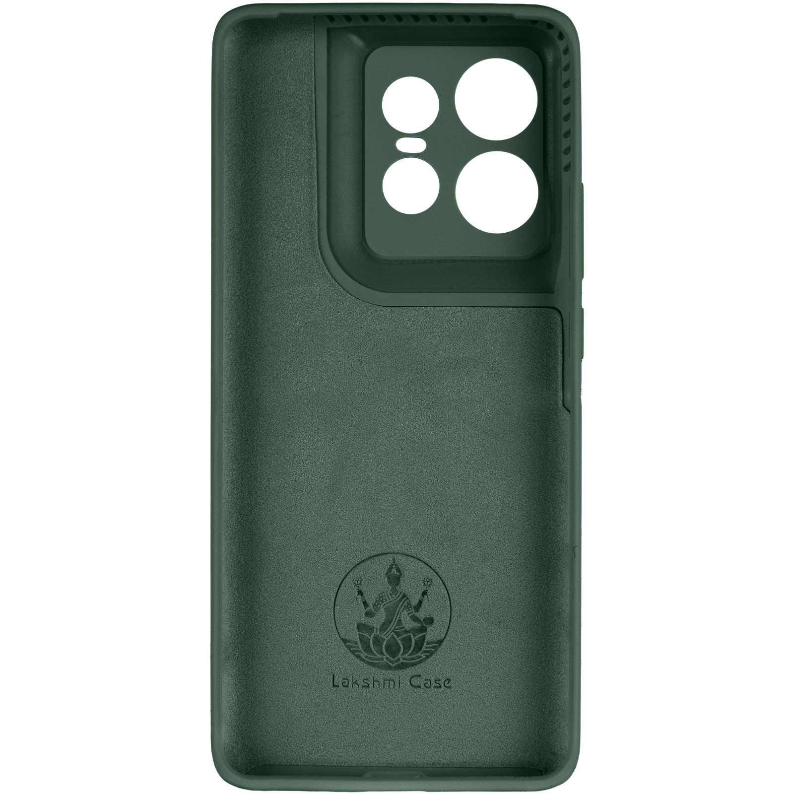 Чохол Silicone Cover Lakshmi Full Camera (AAA) для Motorola Edge 50 Pro, Зелений / Cyprus Green 2, Силікон, купити оптом з доставкою