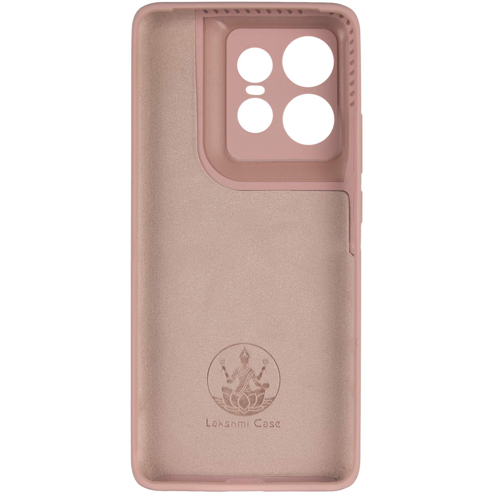 Чохол Silicone Cover Lakshmi Full Camera (AAA) для Motorola Edge 50 Pro, Рожевий / Pink Sand 2, Силікон, купити оптом з доставкою