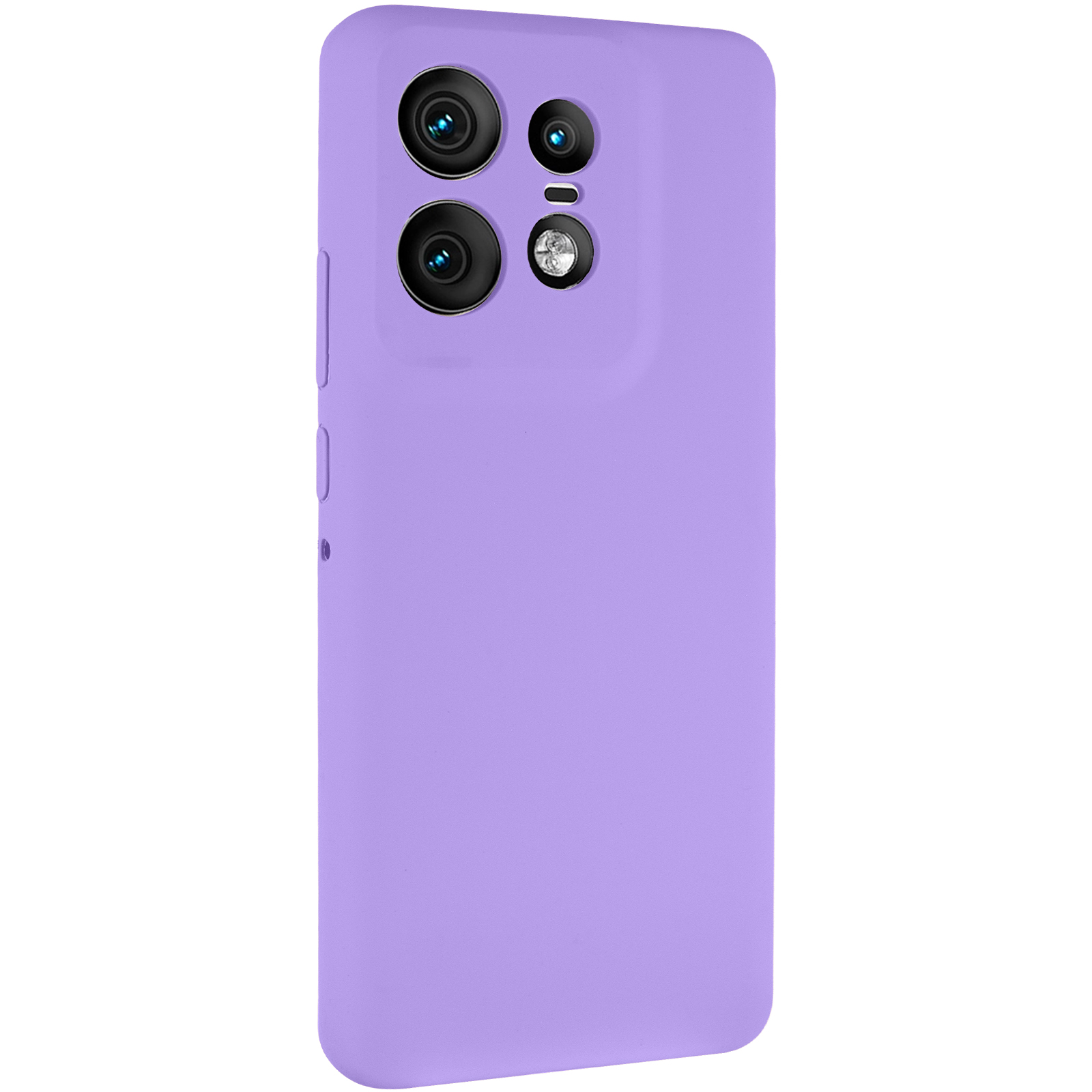 Чохол Silicone Cover Lakshmi Full Camera (AAA) для Motorola Edge 50 Pro, Бузковий / Dasheen, Силікон, купити оптом з доставкою