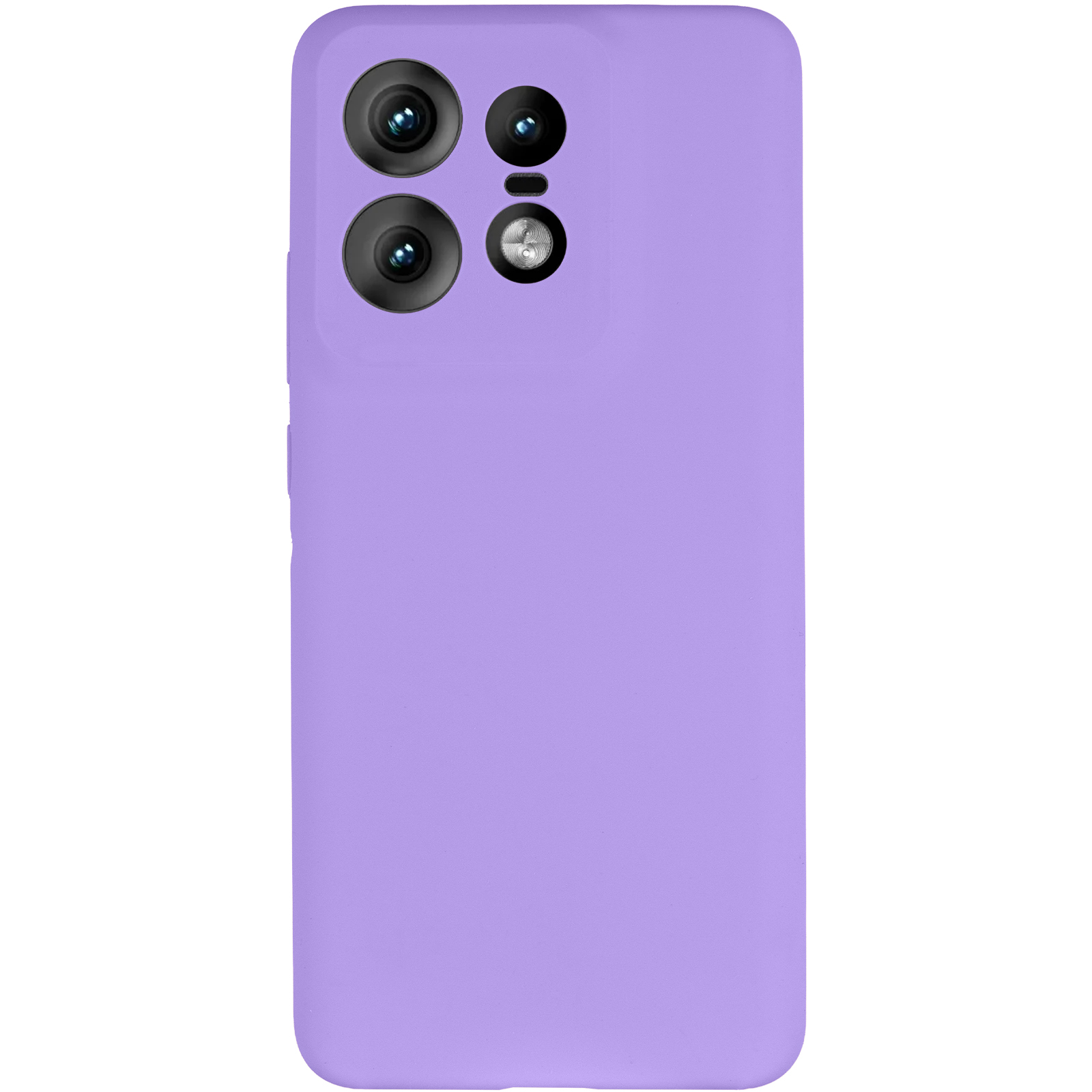Чохол Silicone Cover Lakshmi Full Camera (AAA) для Motorola Edge 50 Pro, Бузковий / Dasheen 1, Силікон, купити оптом з доставкою