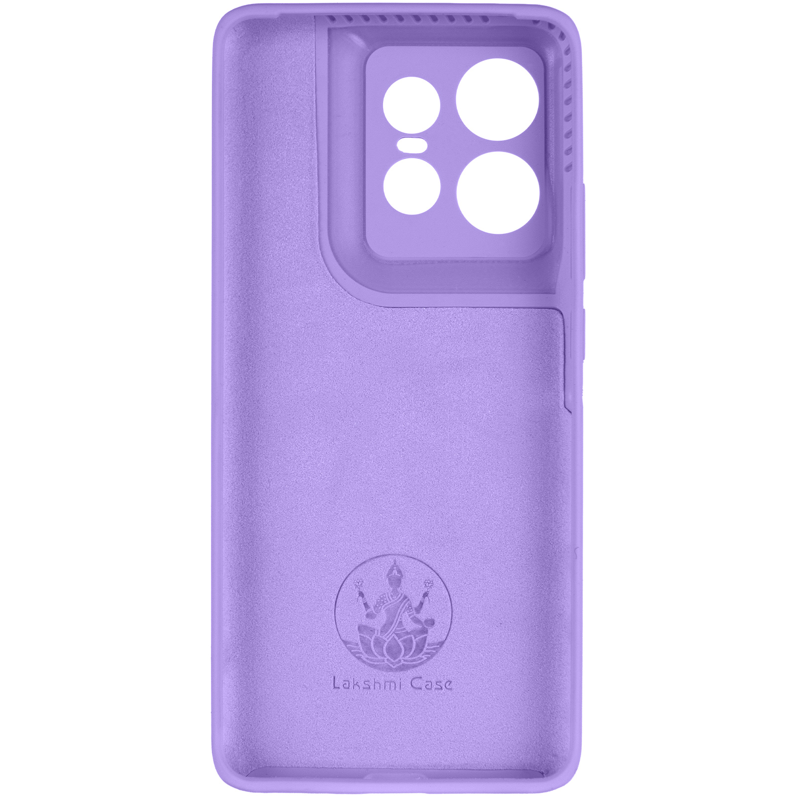 Чохол Silicone Cover Lakshmi Full Camera (AAA) для Motorola Edge 50 Pro, Бузковий / Dasheen 2, Силікон, купити оптом з доставкою