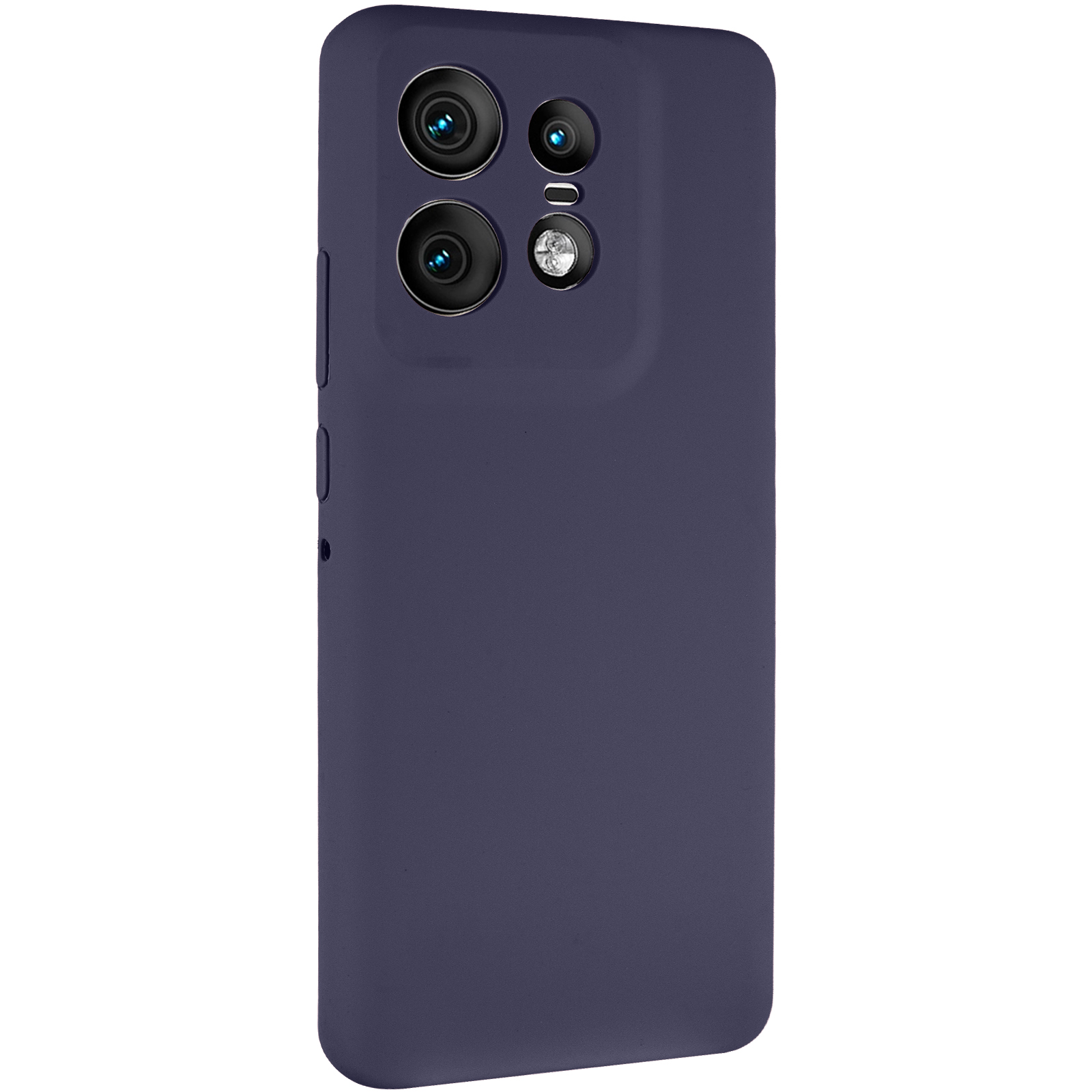 Чохол Silicone Cover Lakshmi Full Camera (AAA) для Motorola Edge 50 Pro, Темно-синій / Midnight blue, Силікон, купити оптом з доставкою
