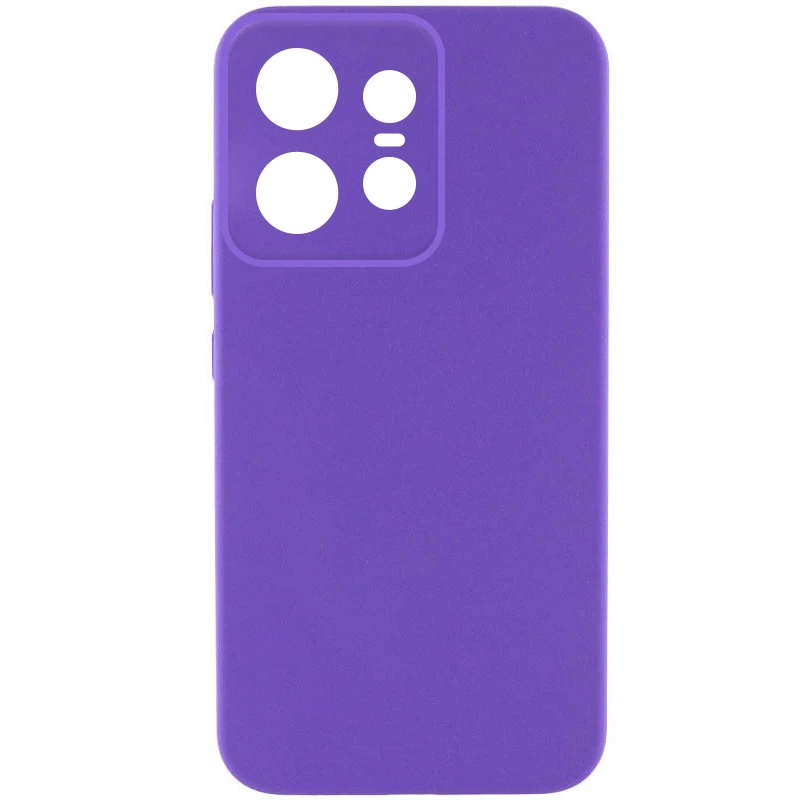 Чехол Silicone Cover Lakshmi Full Camera (AAA) для Motorola Edge 50 Pro, Фиолетовый / Amethyst, Силикон, купить оптом с доставкой