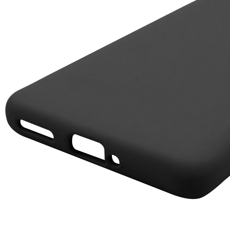 Чохол Silicone Cover Lakshmi Full Camera (AAA) для Motorola Edge 50 Pro, Чорний / Black 5, Силікон, купити оптом з доставкою