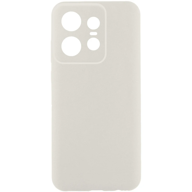 Чехол Silicone Cover Lakshmi Full Camera (AAA) для Motorola Edge 50 Pro, Белый / White, Силикон, купить оптом с доставкой