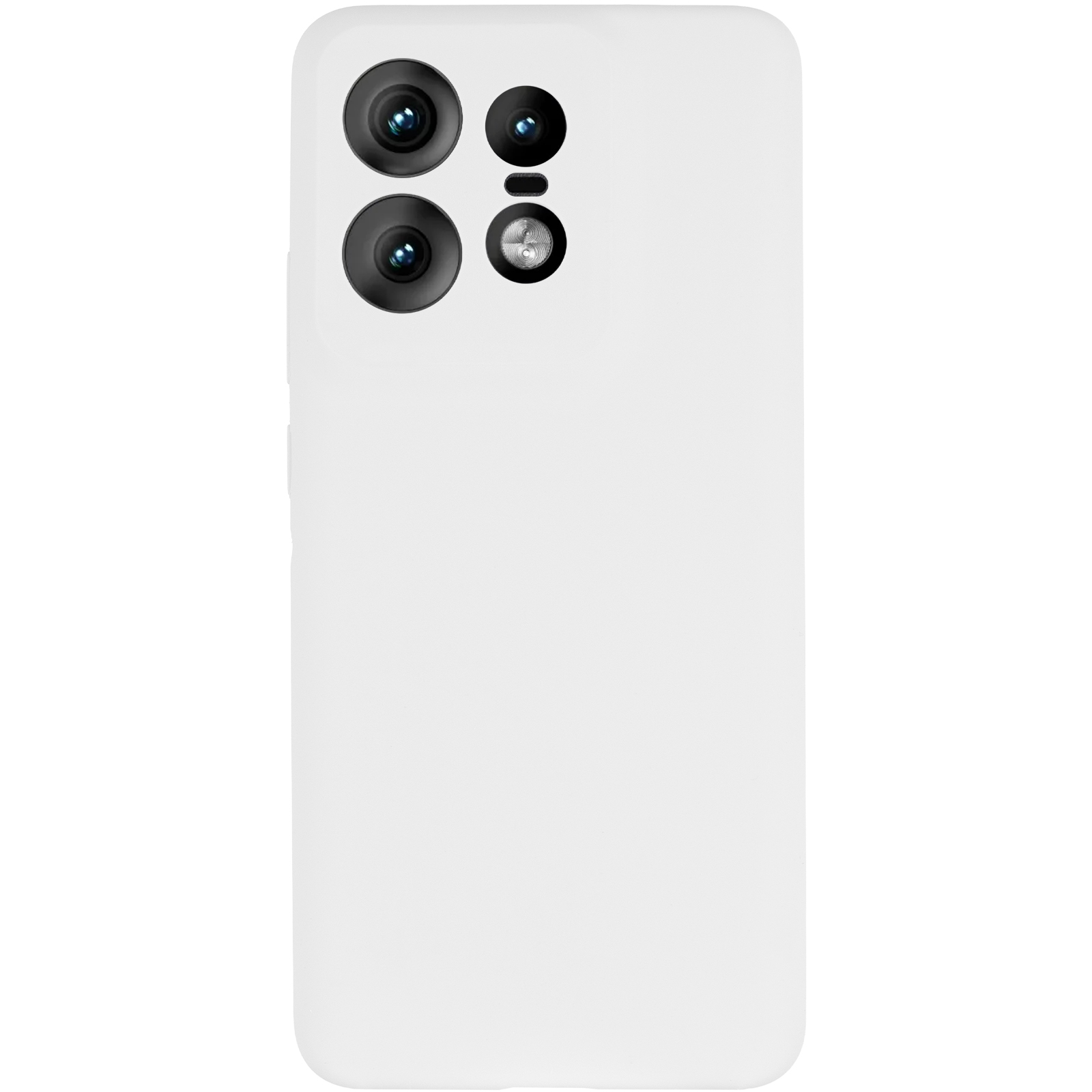 Чохол Silicone Cover Lakshmi Full Camera (AAA) для Motorola Edge 50 Pro, Білий / White 1, Силікон, купити оптом з доставкою