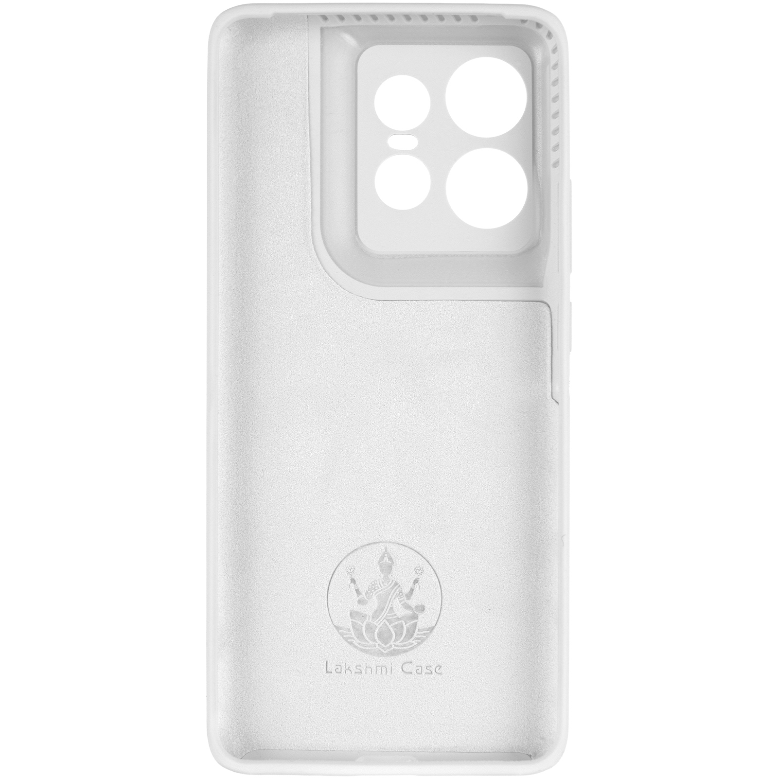 Чохол Silicone Cover Lakshmi Full Camera (AAA) для Motorola Edge 50 Pro, Білий / White 2, Силікон, купити оптом з доставкою