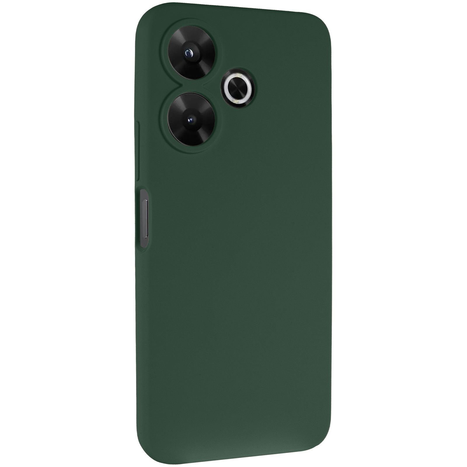 Чохол Silicone Cover Lakshmi Full Camera (AAA) для Xiaomi Redmi 13 4G / Poco M6 4G, Зелений / Cyprus Green, Силікон, купити оптом з доставкою