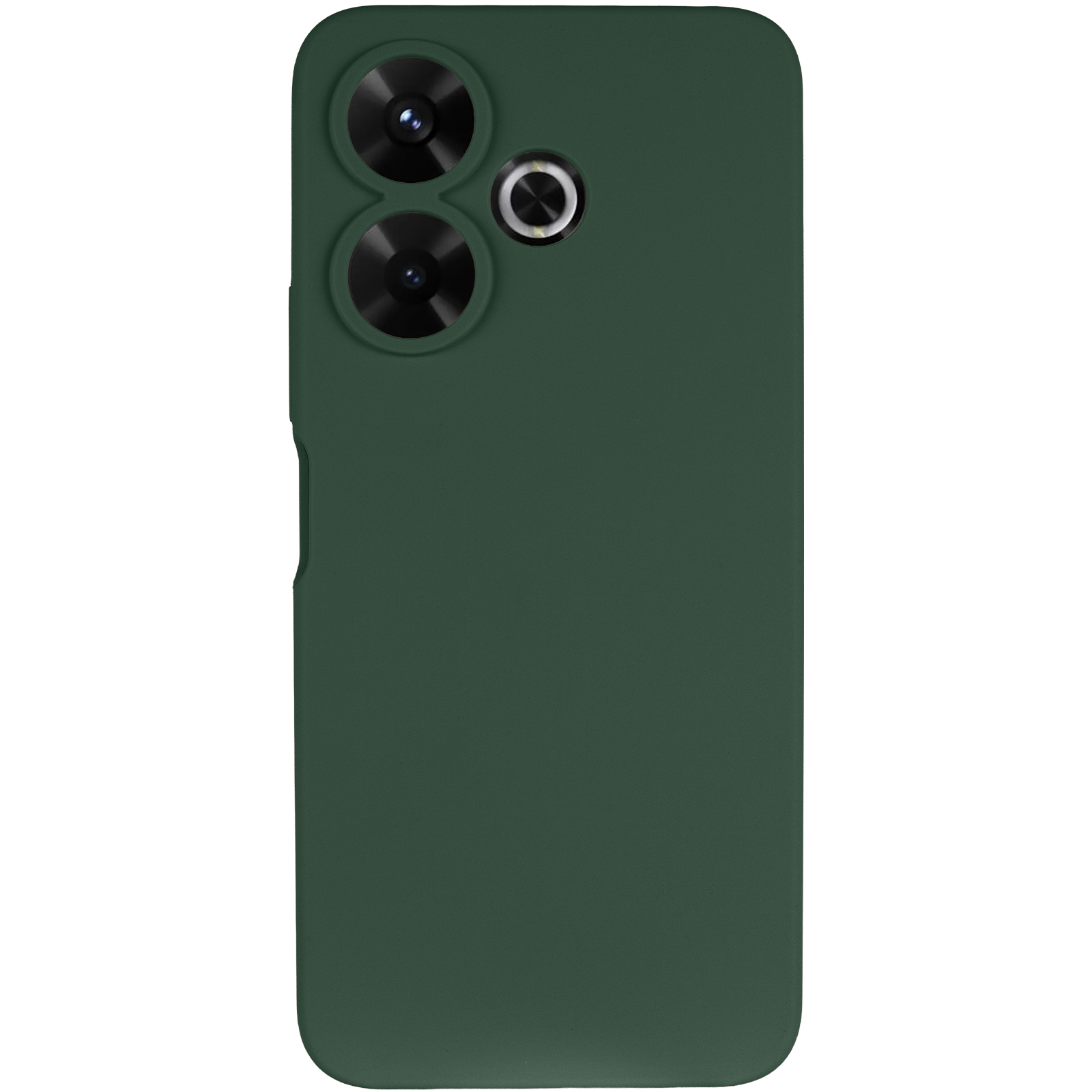 Чохол Silicone Cover Lakshmi Full Camera (AAA) для Xiaomi Redmi 13 4G / Poco M6 4G, Зелений / Cyprus Green 1, Силікон, купити оптом з доставкою