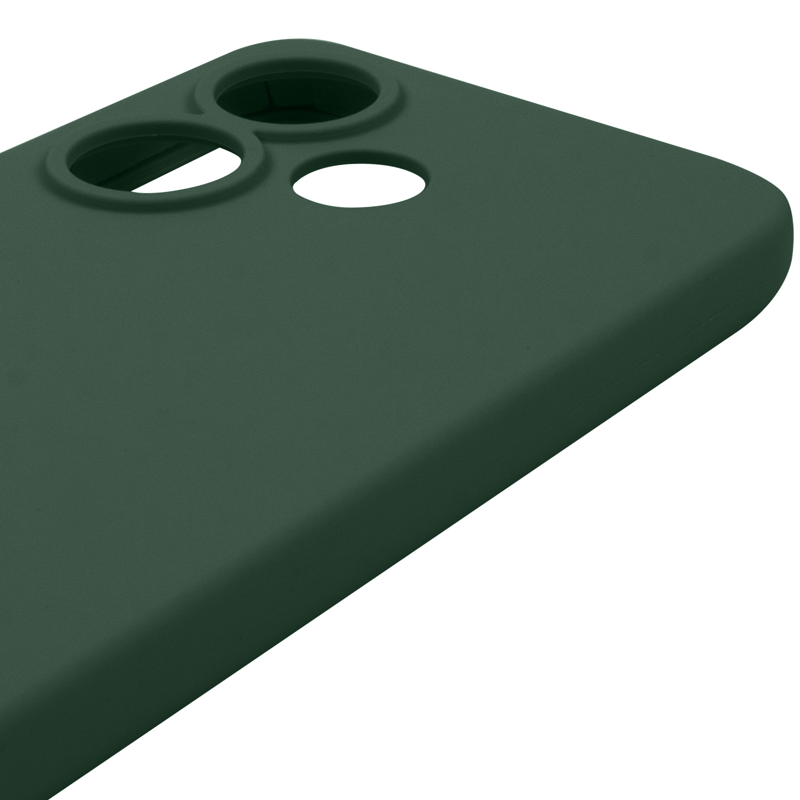 Чохол Silicone Cover Lakshmi Full Camera (AAA) для Xiaomi Redmi 13 4G / Poco M6 4G, Зелений / Cyprus Green 3, Силікон, купити оптом з доставкою