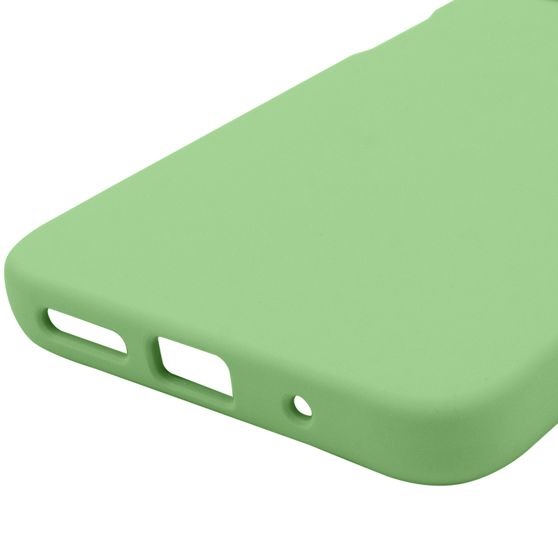 Чохол Silicone Cover Lakshmi Full Camera (AAA) для Xiaomi Redmi 13 4G / Poco M6 4G, М'ятний / Mint 4, Силікон, купити оптом з доставкою