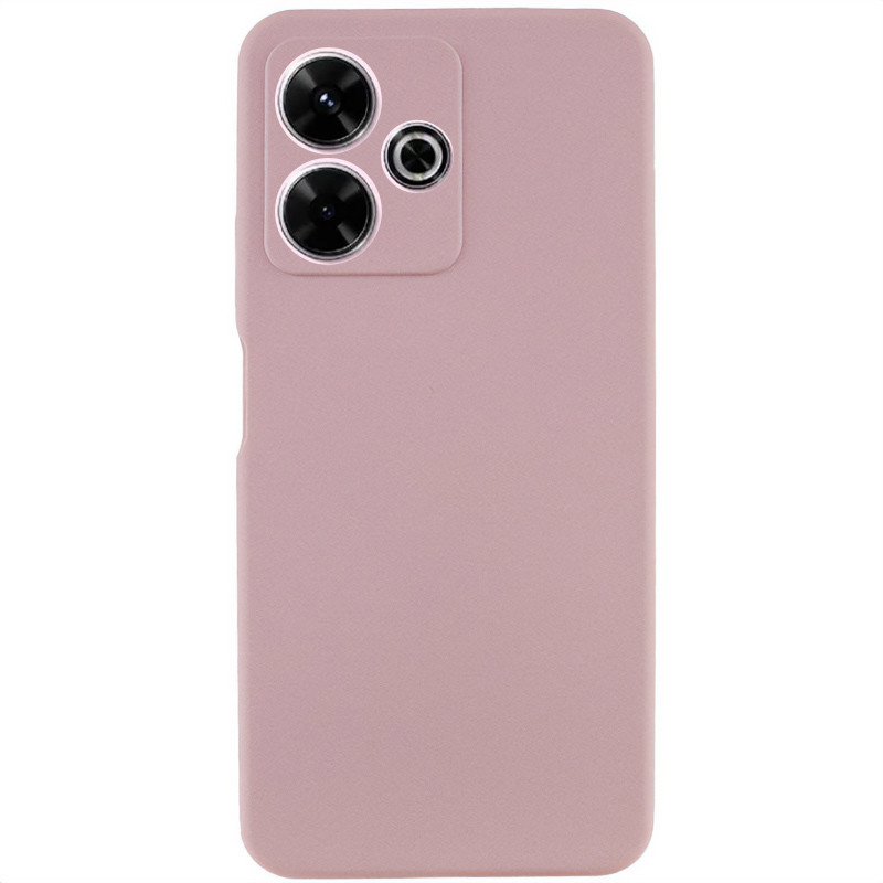 Чехол Silicone Cover Lakshmi Full Camera (AAA) для Xiaomi Redmi 13 4G / Poco M6 4G | Микрофибра на картинке №1