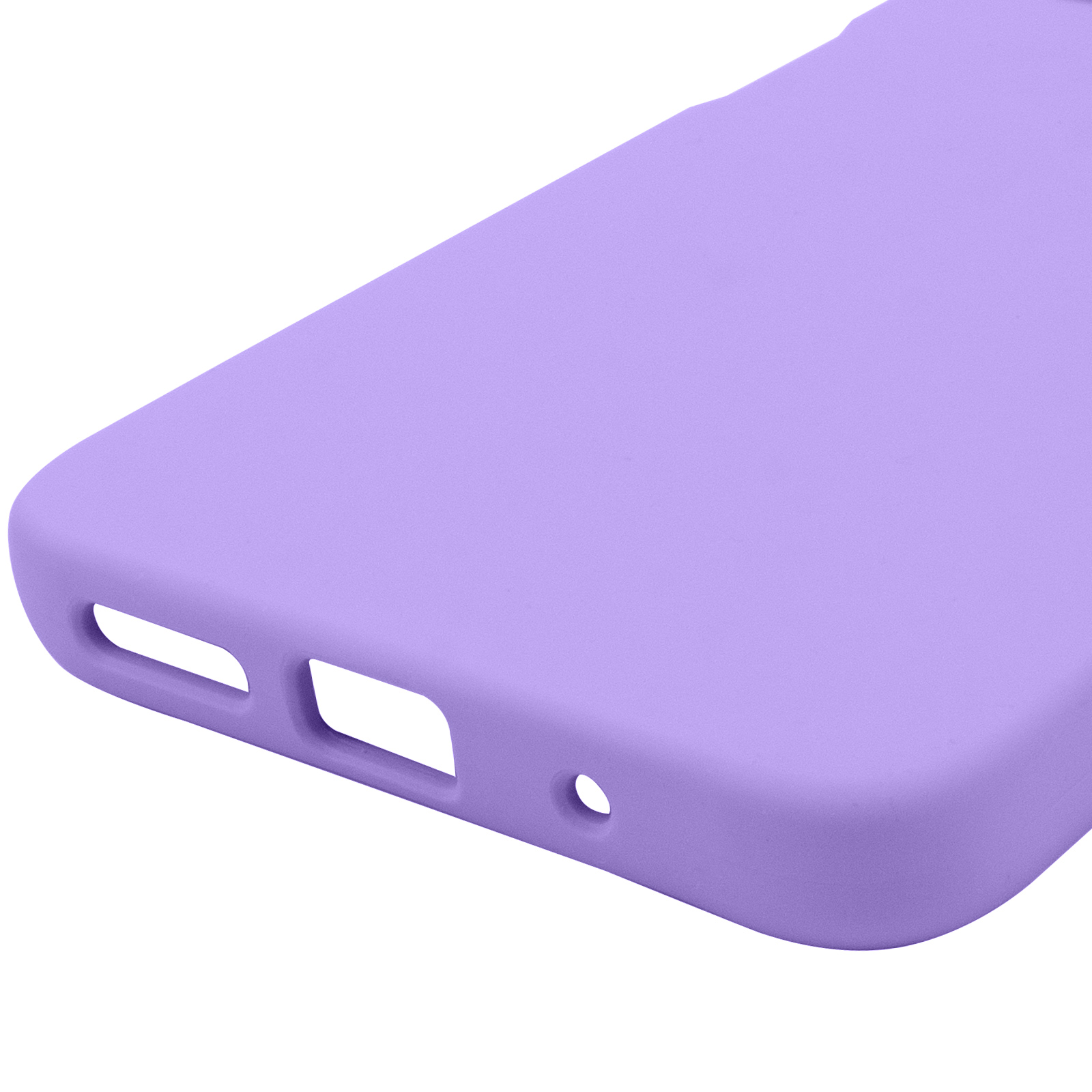 Чохол Silicone Cover Lakshmi Full Camera (AAA) для Xiaomi Redmi 13 4G / Poco M6 4G, Бузковий / Dasheen 4, Силікон, купити оптом з доставкою