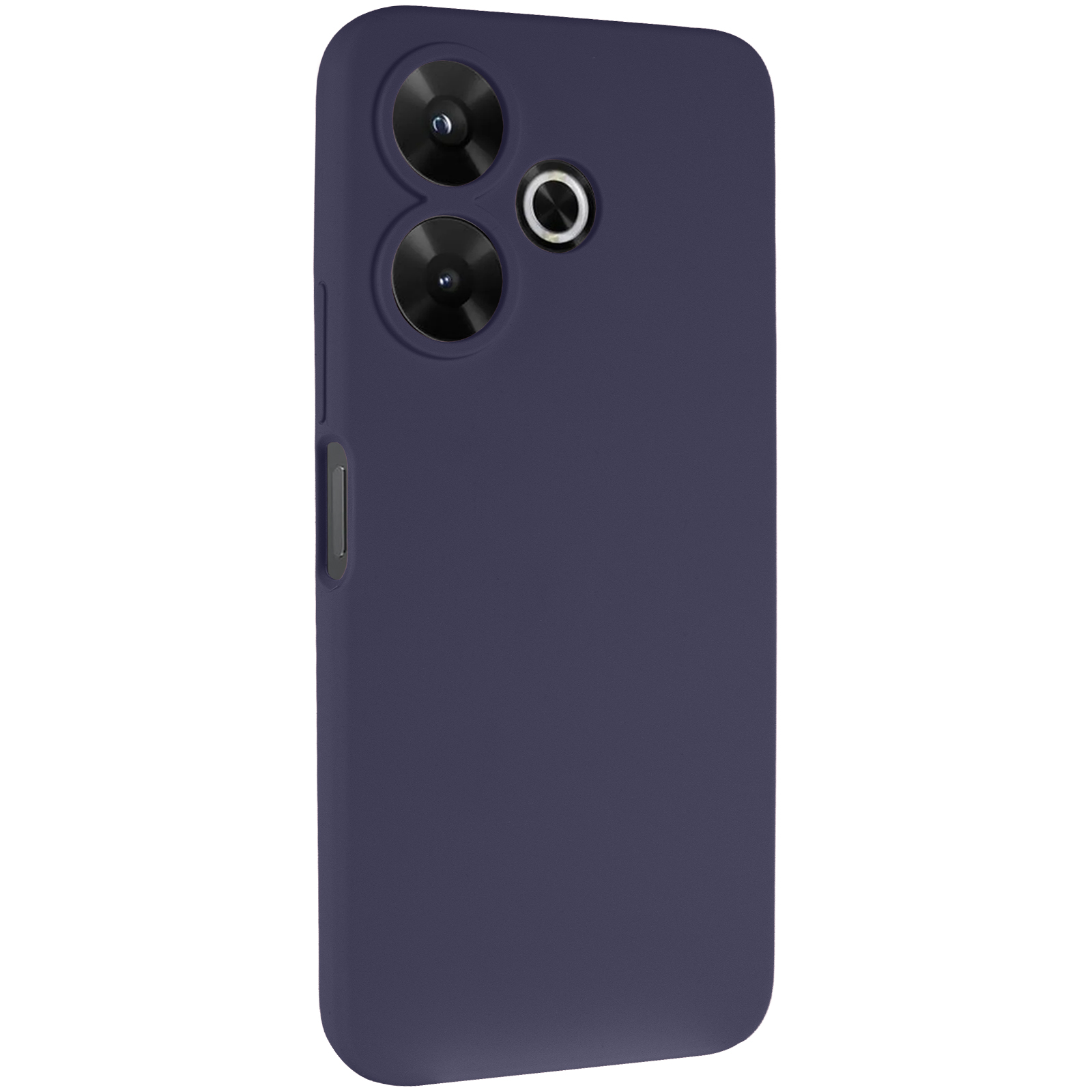 Чохол Silicone Cover Lakshmi Full Camera (AAA) для Xiaomi Redmi 13 4G / Poco M6 4G, Темно-синій / Midnight blue, Силікон, купити оптом з доставкою