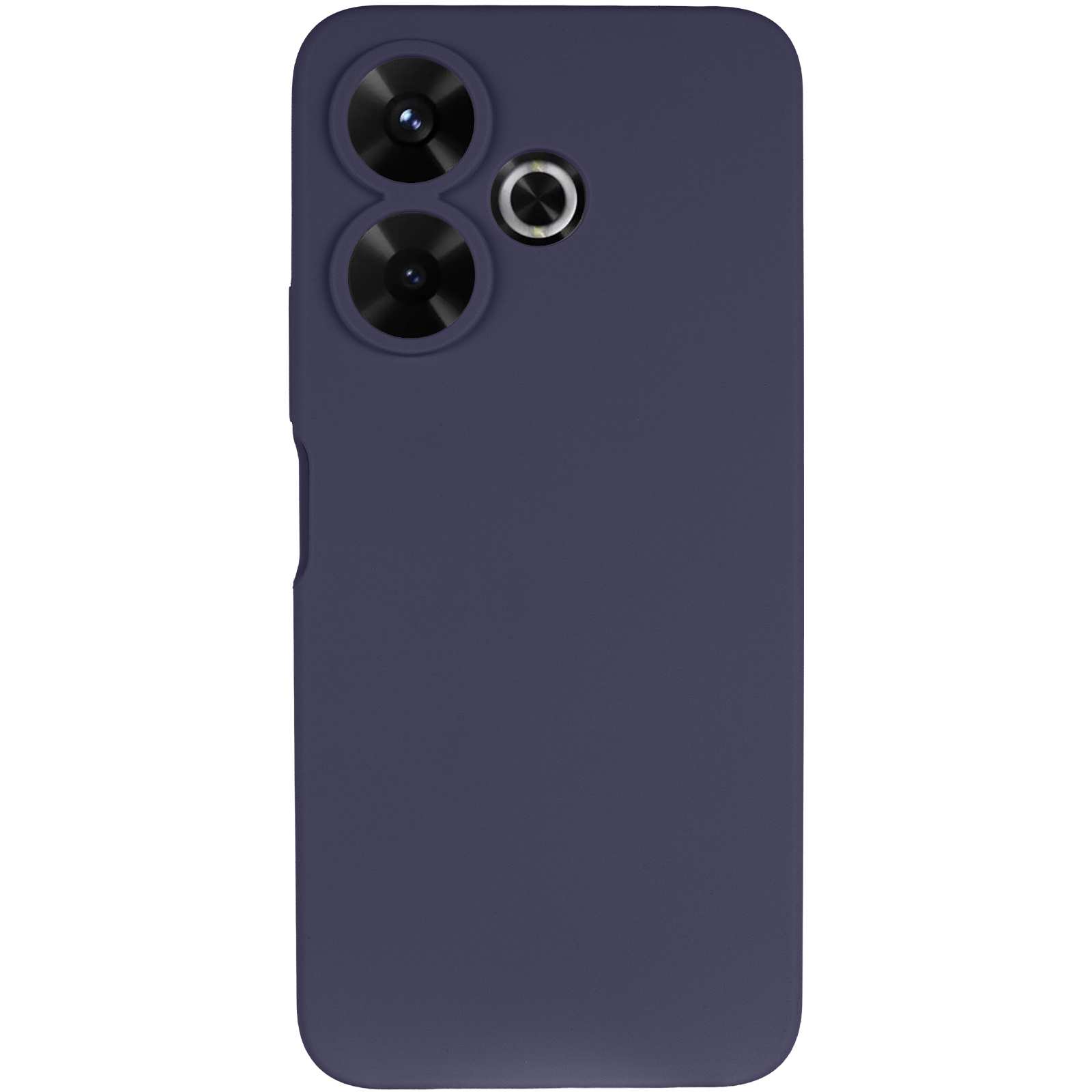 Чохол Silicone Cover Lakshmi Full Camera (AAA) для Xiaomi Redmi 13 4G / Poco M6 4G, Темно-синій / Midnight blue 1, Силікон, купити оптом з доставкою