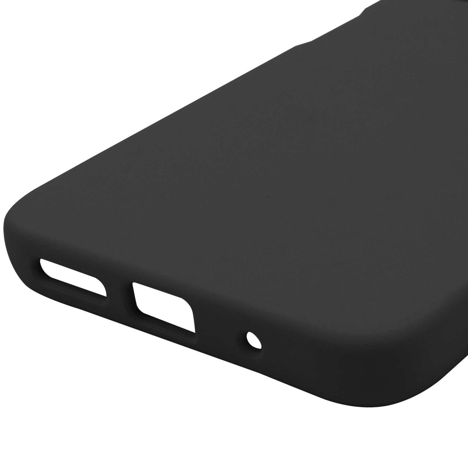 Чохол Silicone Cover Lakshmi Full Camera (AAA) для Xiaomi Redmi 13 4G / Poco M6 4G, Чорний / Black 4, Силікон, купити оптом з доставкою
