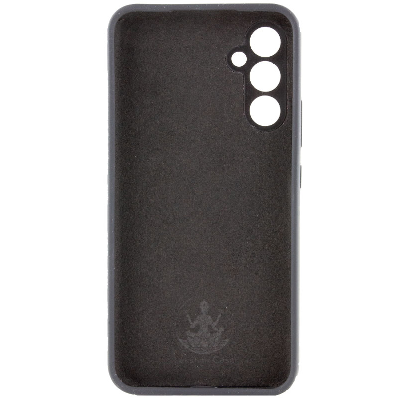 Чохол Silicone Cover Lakshmi Full Camera (AAA) для Samsung Galaxy S24 FE, Чорний / Black 2, Силікон, купити оптом з доставкою