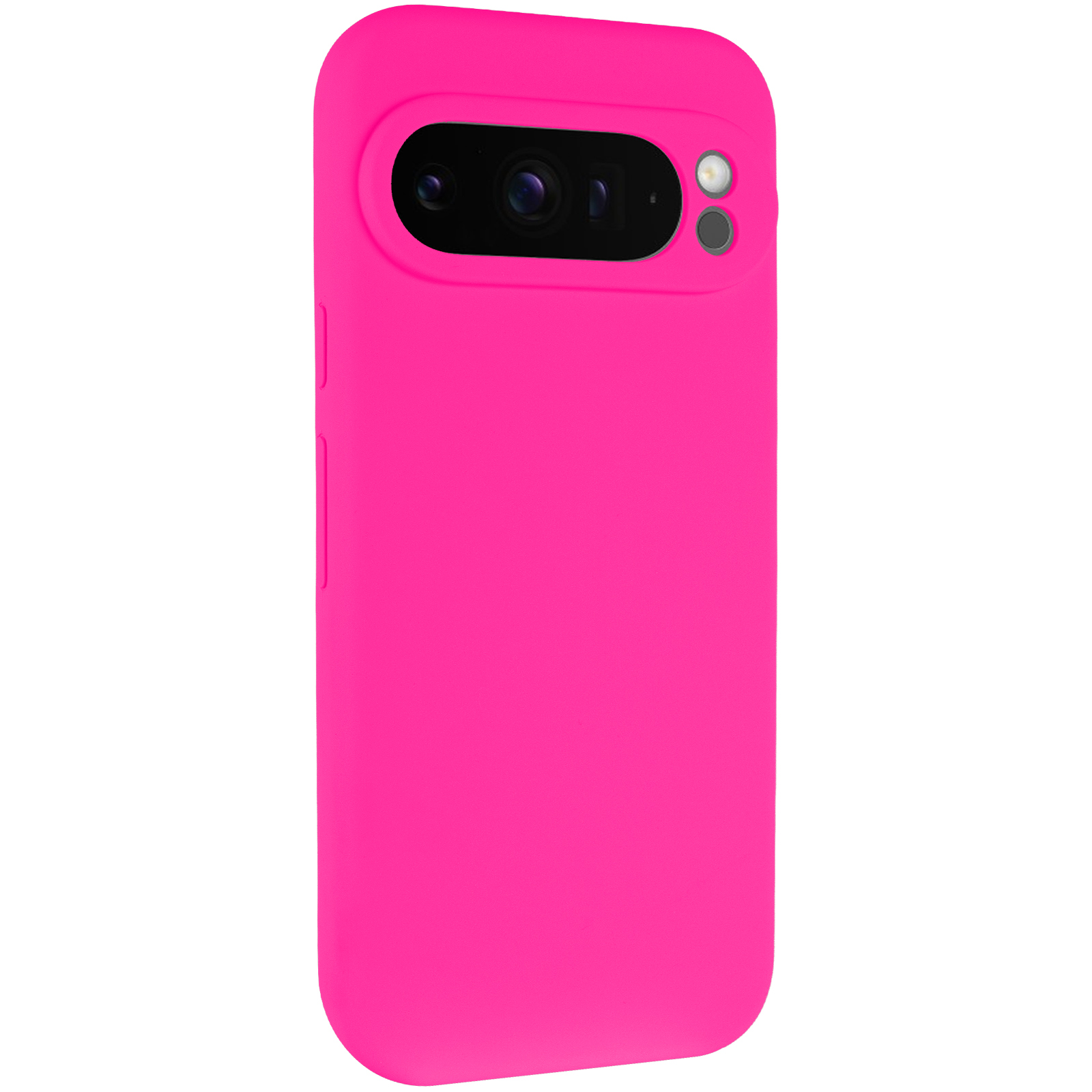 Чохол Silicone Cover Lakshmi Full Camera (AAA) для Google Pixel 9 Pro XL, Рожевий / Barbie pink, Силікон, купити оптом з доставкою