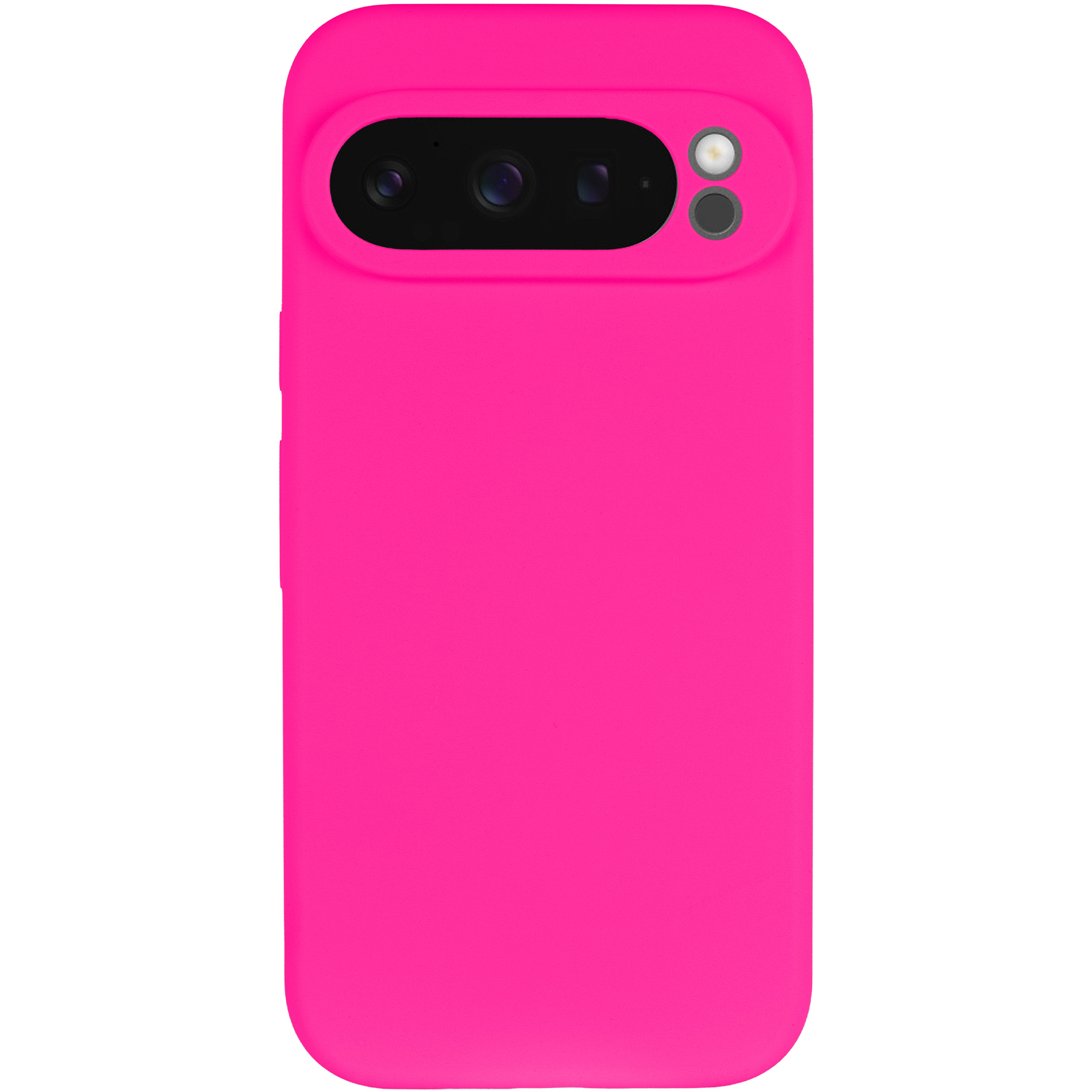 Чохол Silicone Cover Lakshmi Full Camera (AAA) для Google Pixel 9 Pro XL, Рожевий / Barbie pink 1, Силікон, купити оптом з доставкою