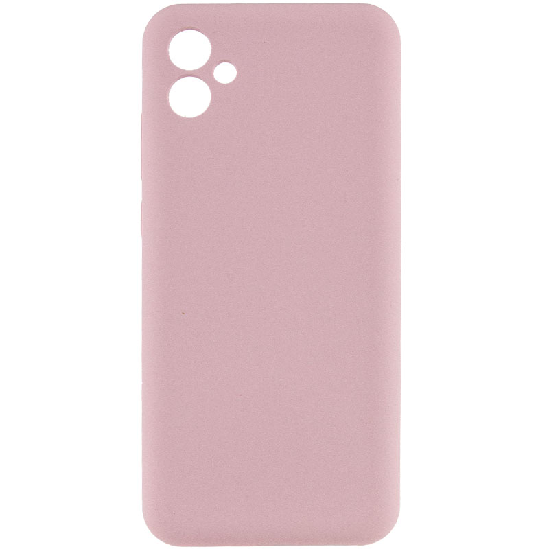 Чохол Silicone Cover Lakshmi Full Camera (AAA) для Samsung Galaxy A06, Рожевий / Pink Sand, Силікон, купити оптом з доставкою