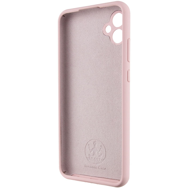 Чохол Silicone Cover Lakshmi Full Camera (AAA) для Samsung Galaxy A06, Рожевий / Pink Sand 3, Силікон, купити оптом з доставкою