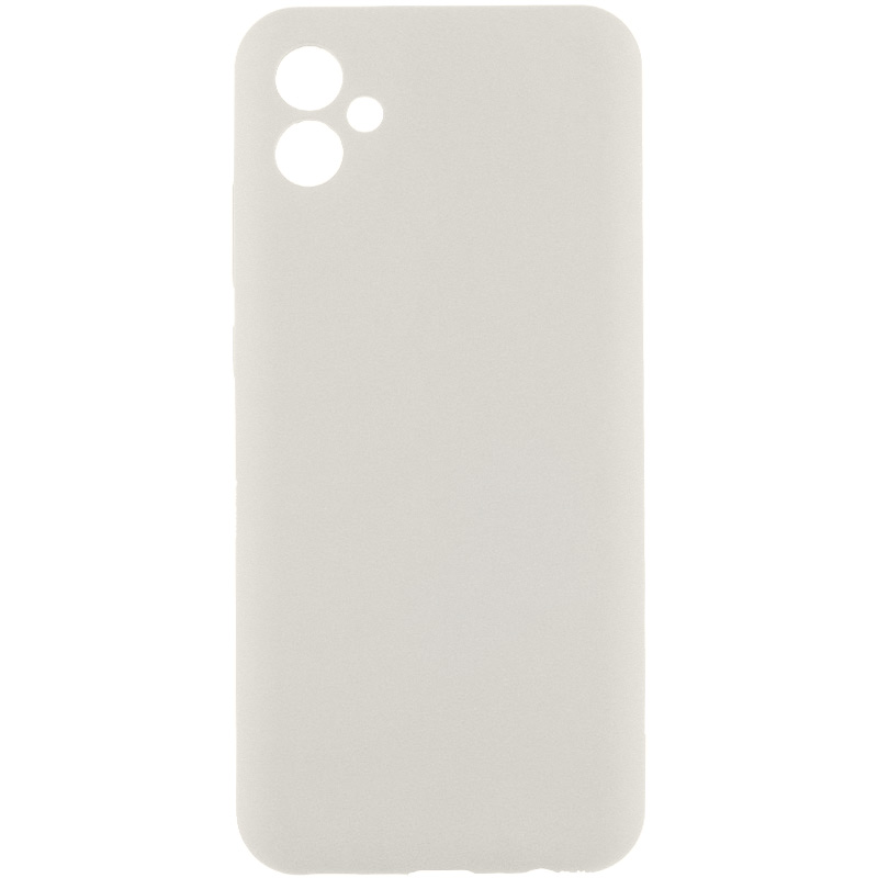 Чохол Silicone Cover Lakshmi Full Camera (AAA) для Samsung Galaxy A06, Білий / White, Силікон, купити оптом з доставкою