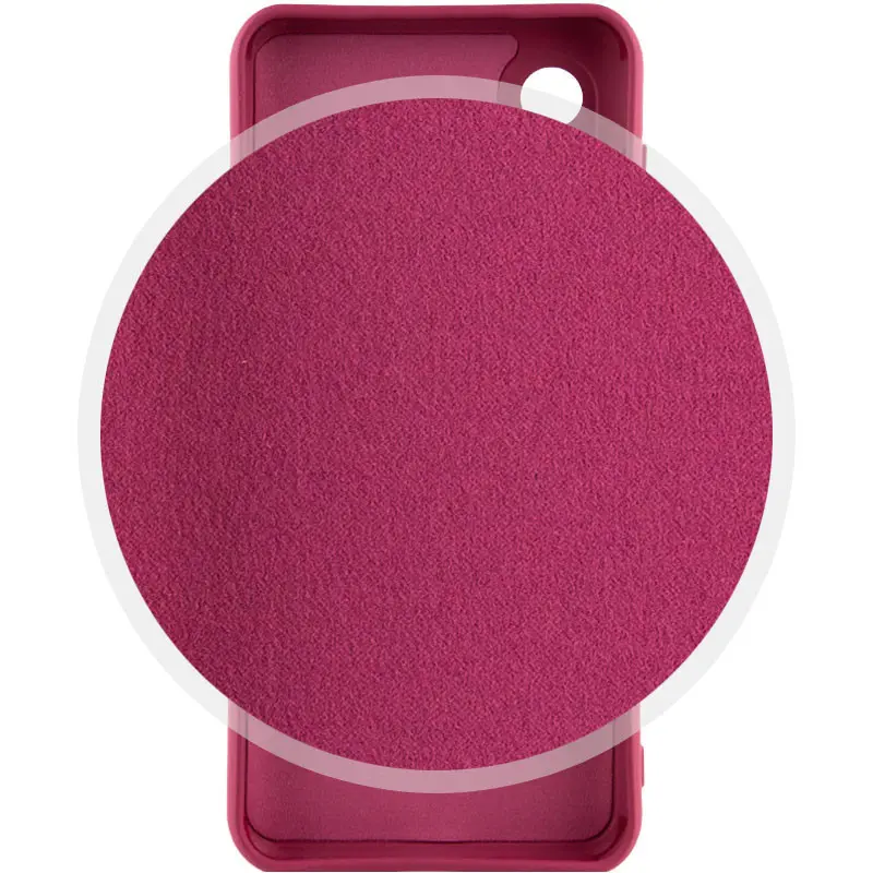 Чехол Silicone Cover Lakshmi Full Camera (AAA) для Samsung Galaxy A16 4G/5G, Бордовый / Plum 1, Силикон, купить оптом с доставкой
