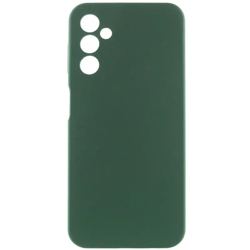 Чехол Silicone Cover Lakshmi Full Camera (AAA) для Samsung Galaxy A16 4G/5G, Зеленый / Cyprus Green, Силикон, купить оптом с доставкой