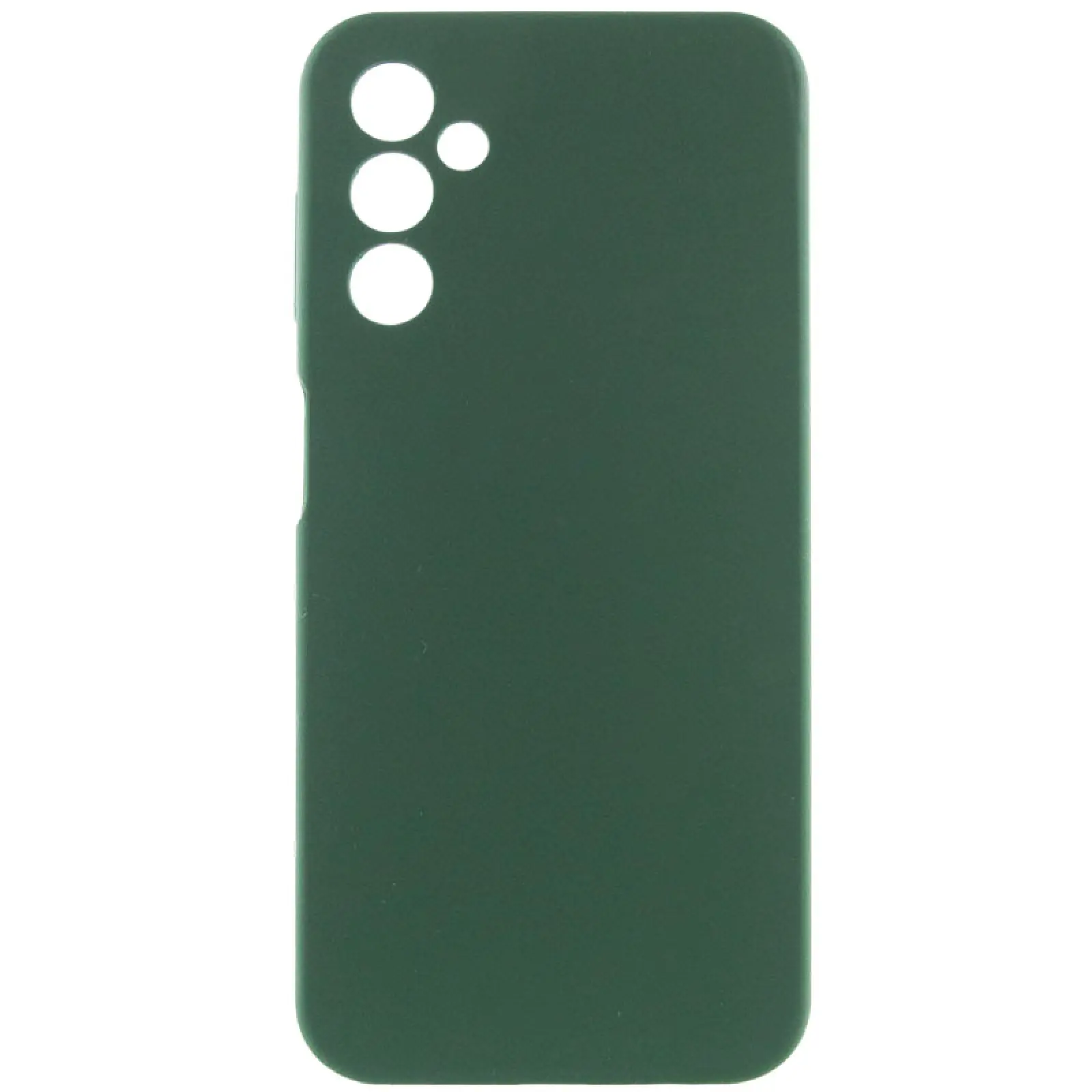 Чехол Silicone Cover Lakshmi Full Camera (AAA) для Samsung Galaxy A16 4G/5G, Зеленый / Cyprus Green, Силикон, купить оптом с доставкой
