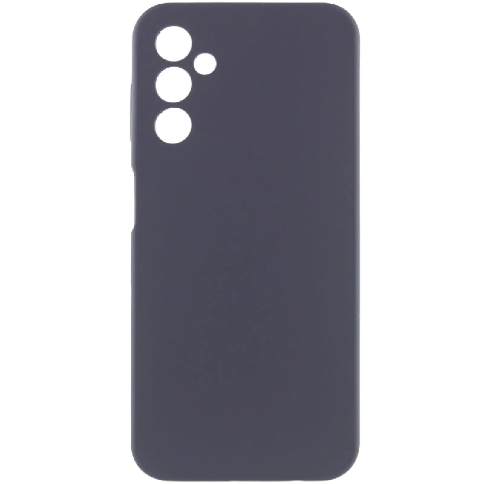 Чохол Silicone Cover Lakshmi Full Camera (AAA) для Samsung Galaxy A16 4G/5G, Сірий / Dark Gray, Силікон, купити оптом з доставкою