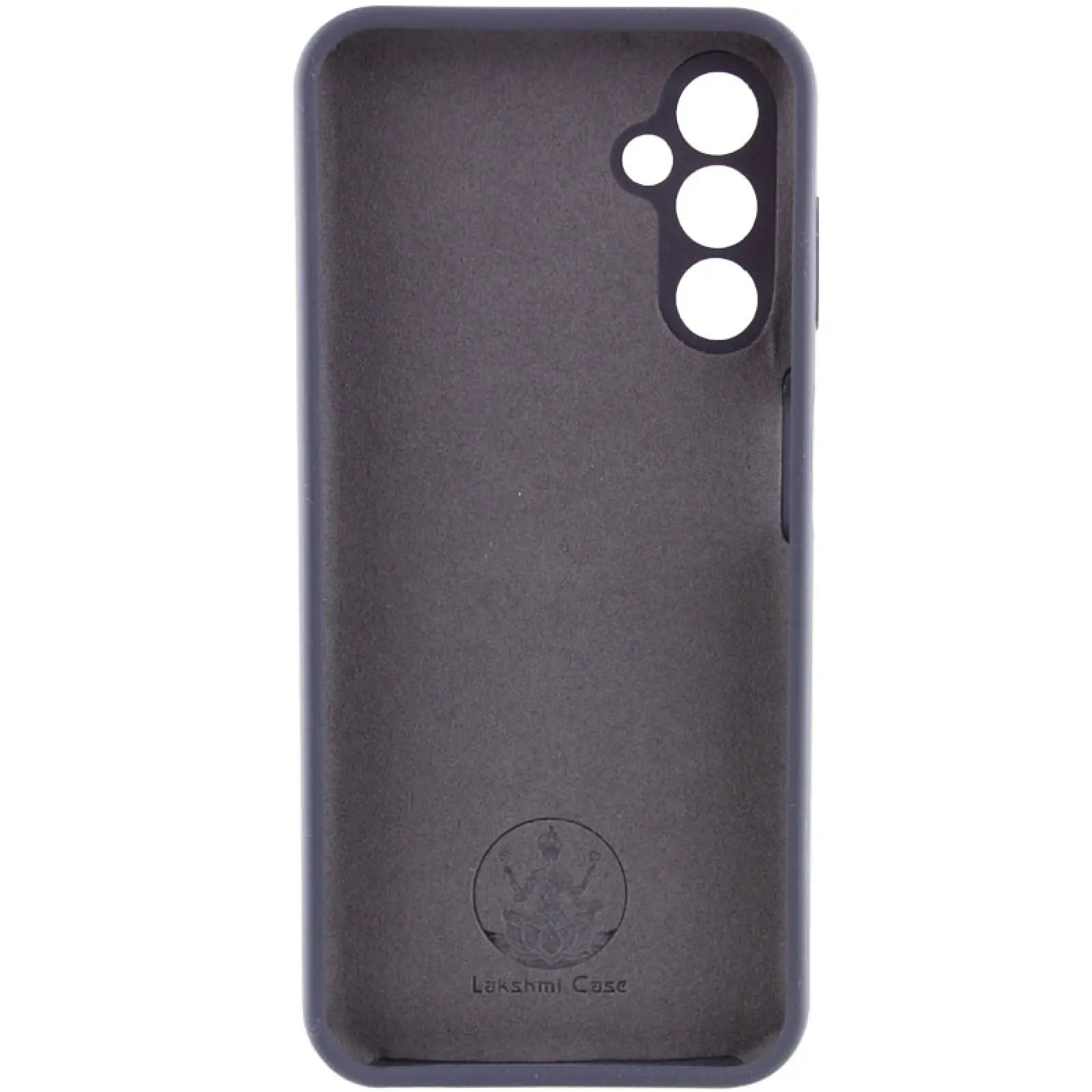 Чохол Silicone Cover Lakshmi Full Camera (AAA) для Samsung Galaxy A16 4G/5G, Сірий / Dark Gray 2, Силікон, купити оптом з доставкою