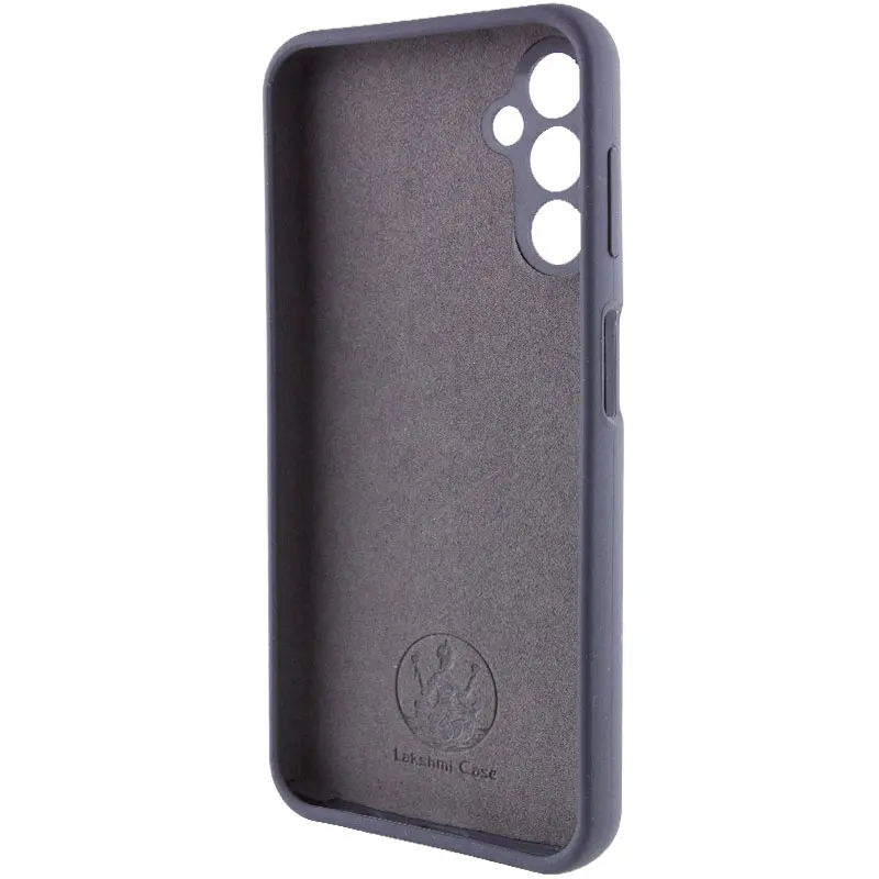 Чохол Silicone Cover Lakshmi Full Camera (AAA) для Samsung Galaxy A16 4G/5G, Сірий / Dark Gray 3, Силікон, купити оптом з доставкою
