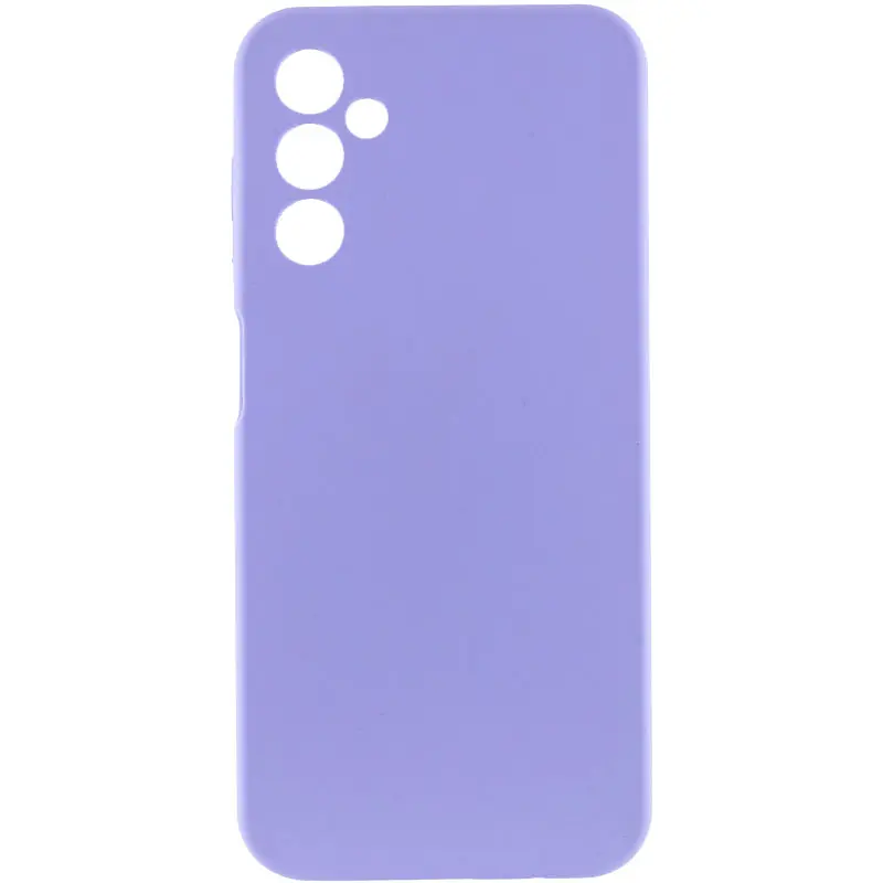 Чехол Silicone Cover Lakshmi Full Camera (AAA) для Samsung Galaxy A16 4G/5G, Сиреневый / Dasheen, Силикон, купить оптом с доставкой