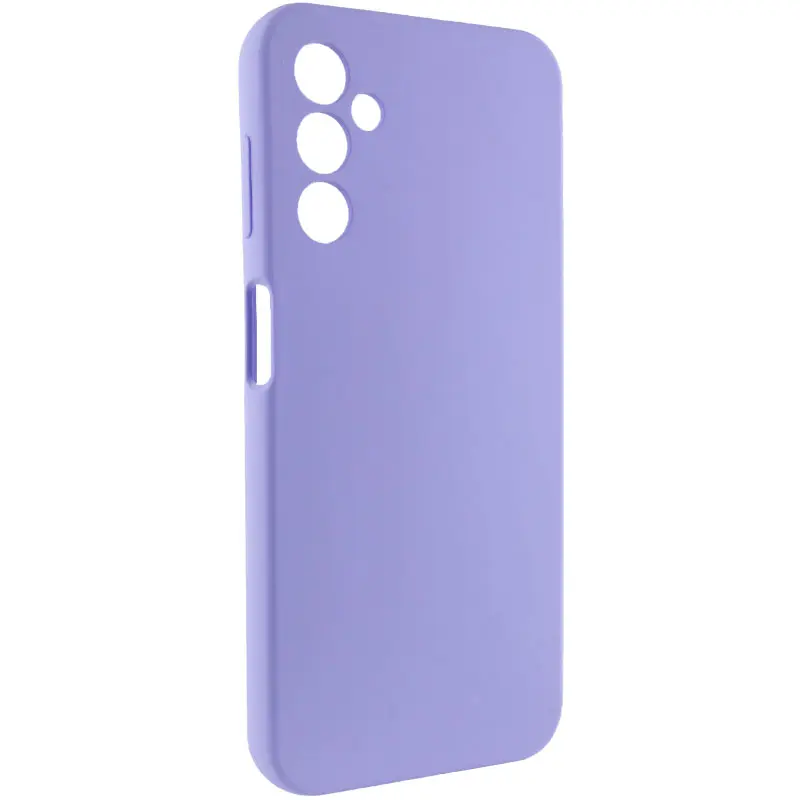 Чехол Silicone Cover Lakshmi Full Camera (AAA) для Samsung Galaxy A16 4G/5G, Сиреневый / Dasheen 1, Силикон, купить оптом с доставкой